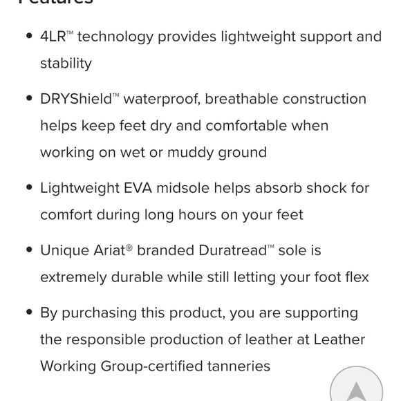 Ariat Women's Anthem Waterproof Western Workboot - Picture 6 of 12